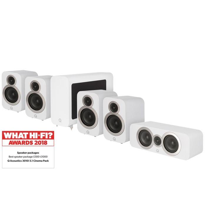 Richer Sounds Ireland Q Acoustics 3010i 5 1 Package White