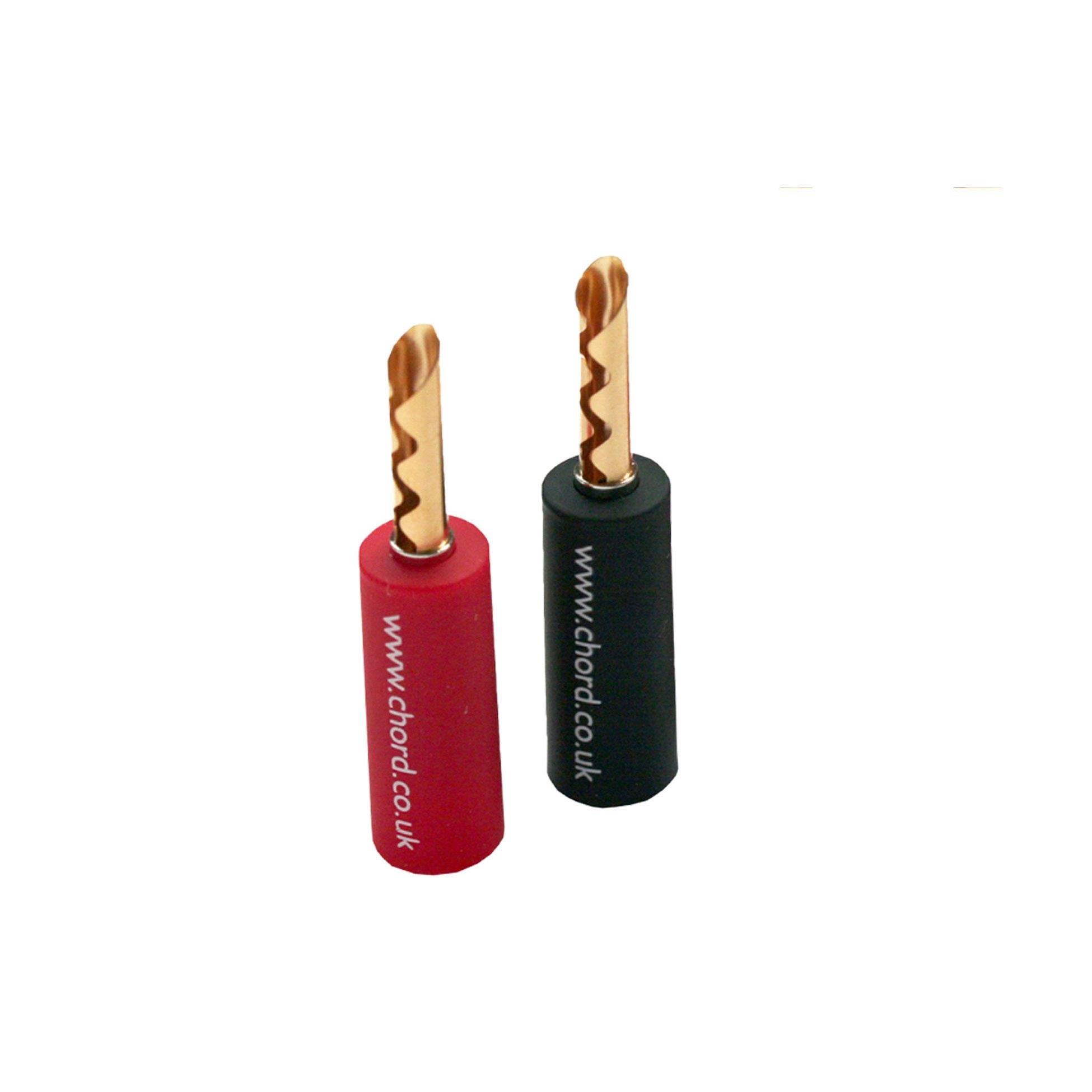 Richer Sounds Ireland Chord Company BANANA PLUGS