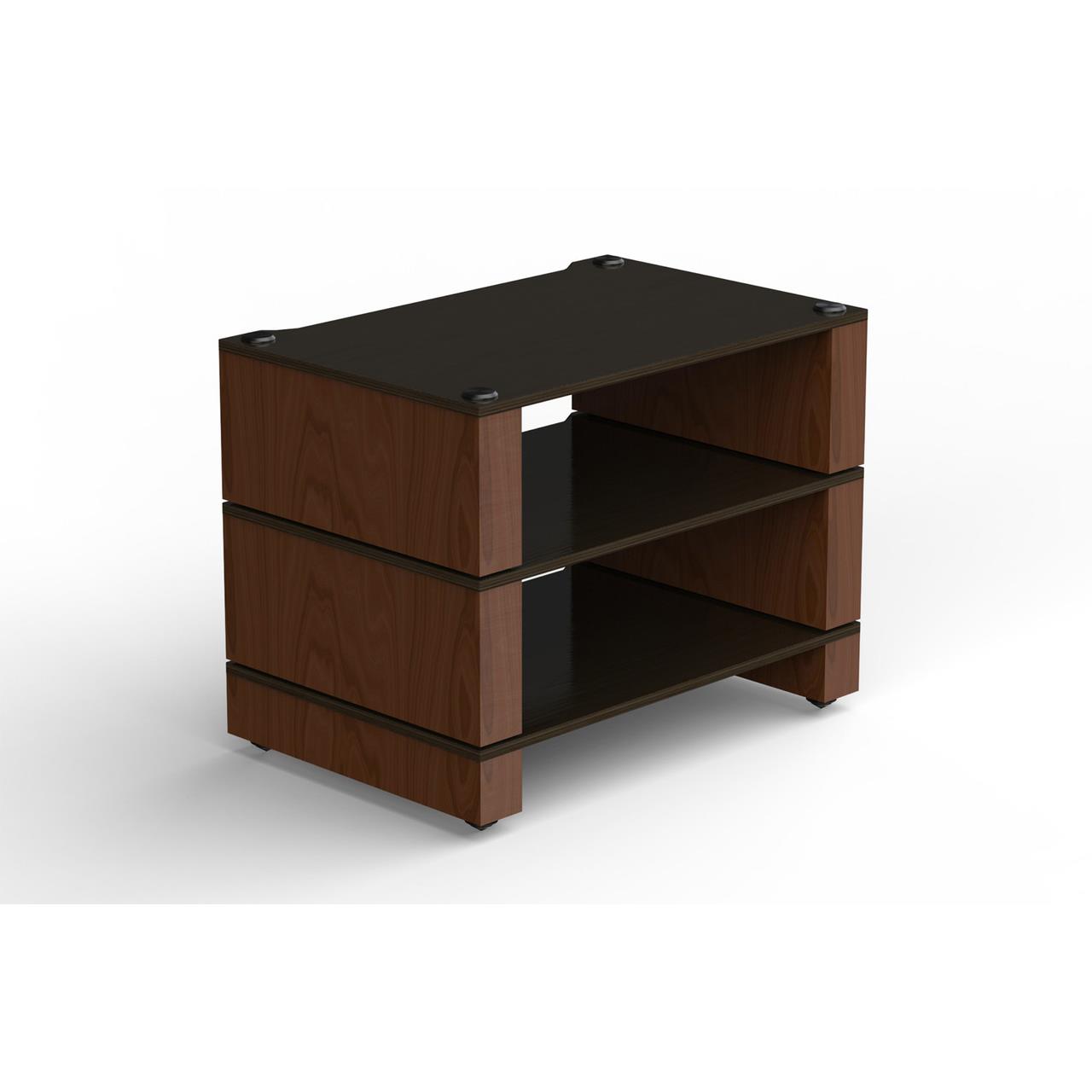 Richer Sounds Ireland BLOK Collection 3 2G Black Ash Plywood shelf